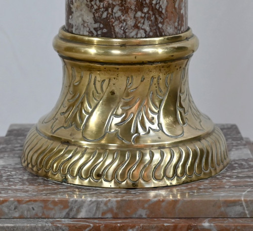 Marble Column - Late 19th Century