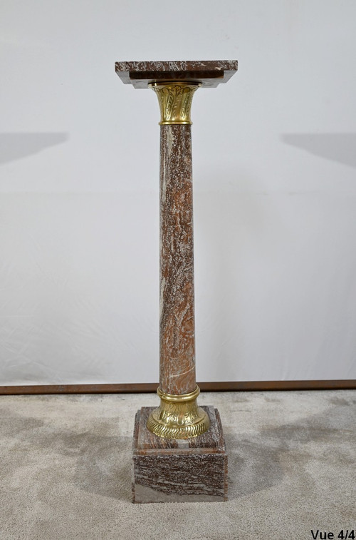 Marble Column - Late 19th Century