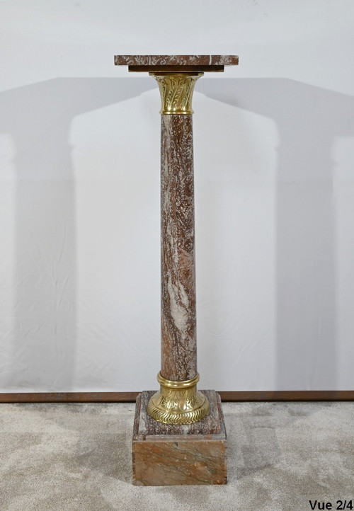 Marble Column - Late 19th Century