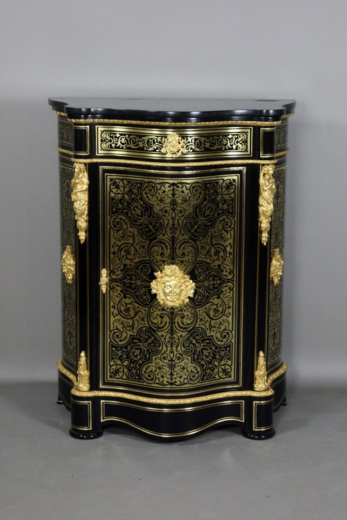 Buffet En Marqueterie Boulle époque Napoléon III XIXe siècle