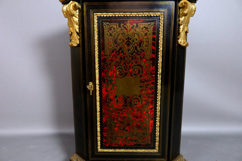 Encoignure d'époque Napoléon III En Marqueterie du XIX ème siècle