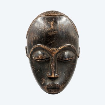 Baoulé MASK - Baoulé culture, Ivory Coast - First half of the 20th century - Wood