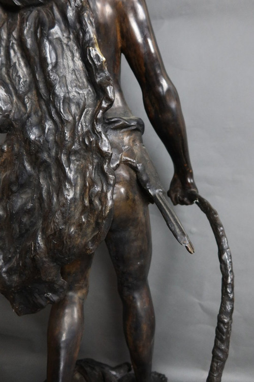 Grande bronzo dopo Moreau il cacciatore 20°