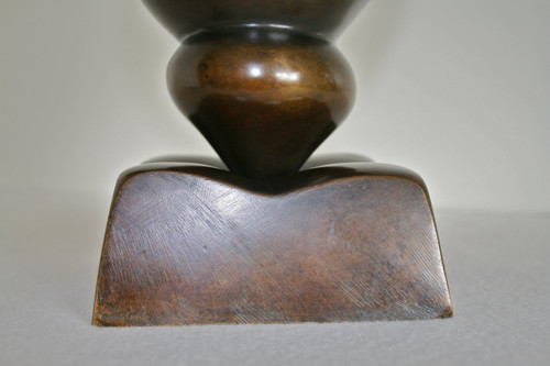 Scultura in bronzo, La Maternité, firmata Igor Balarin, XX secolo