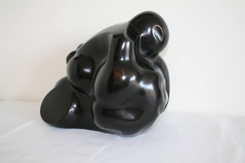Bronze Moderniste, Daté 1999, Signé Jt Jackie Tengizman