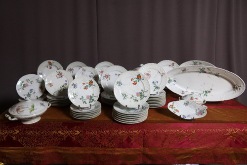 Porcelain Table Service 57 Pieces Maison Pouyat Limoges 19th