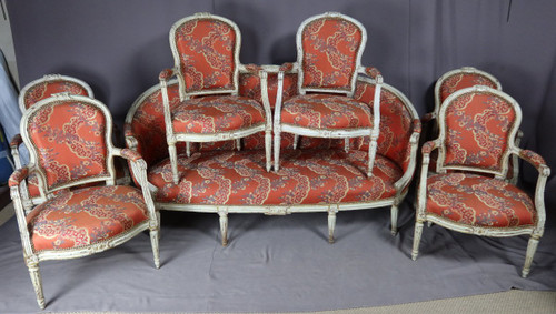 Salon d'époque Louis XVI