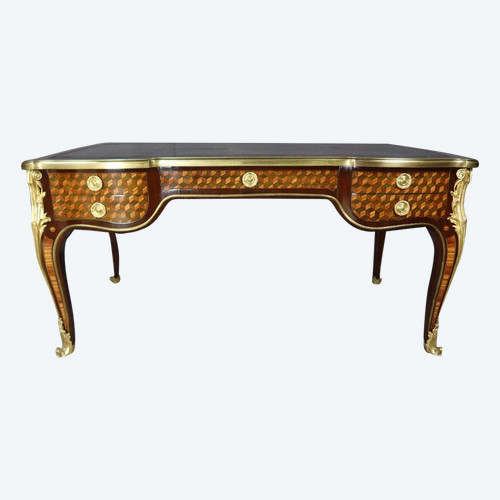 Bureau Louis XV d'après Jean-François Oeben