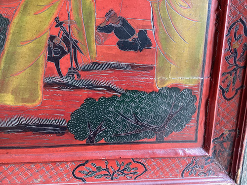 Pair of Chinese panels