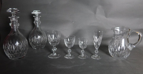 Crystal Glassware Set 51 pieces