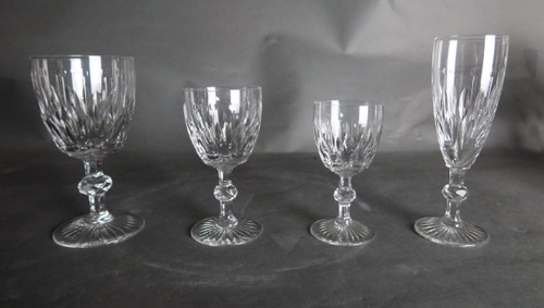 Crystal Glassware Set 51 pieces