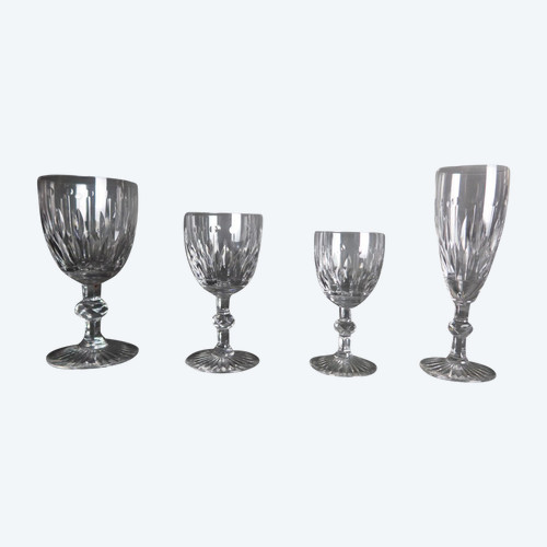 Crystal Glassware Set 51 pieces