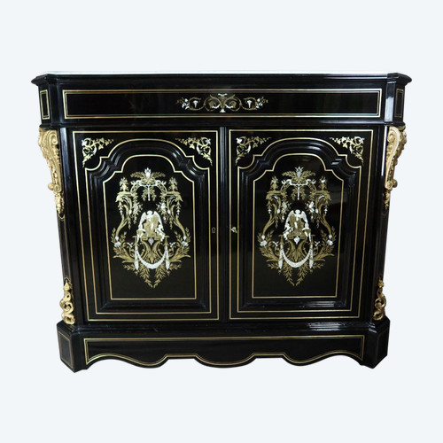 Buffet En ébéne d'époque Napoléon III