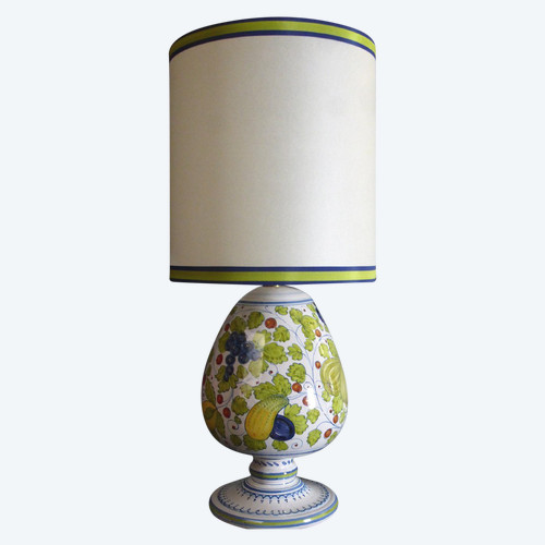 20th century earthenware lamp