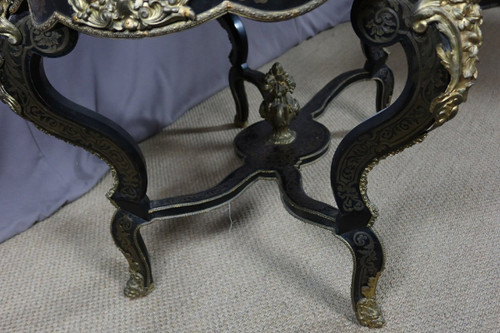 Table De Milieu Boulle XIXe siècle