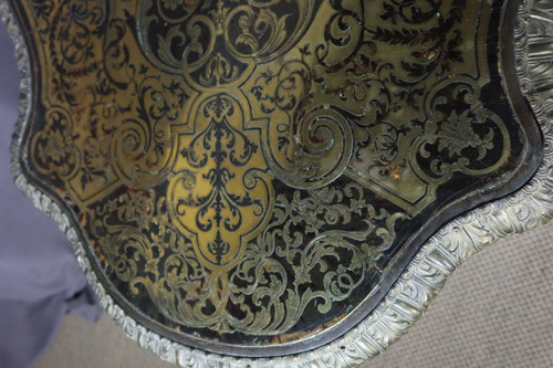 Table De Milieu Boulle XIXe siècle