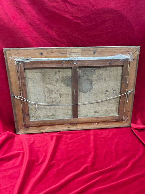 Tableau Huile sur toile Le Bas Meudon