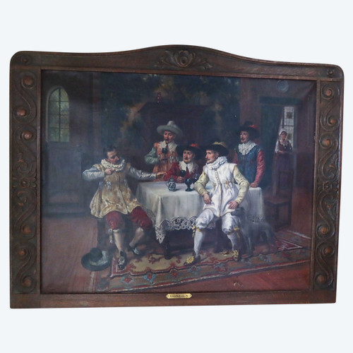 Interior Scene By Gaston Bonfils