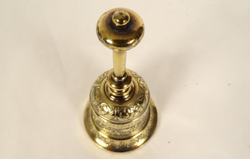 Table Bell in Silver Vermeil, 19th century