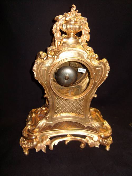 Gilt bronze clock sz Daubrée