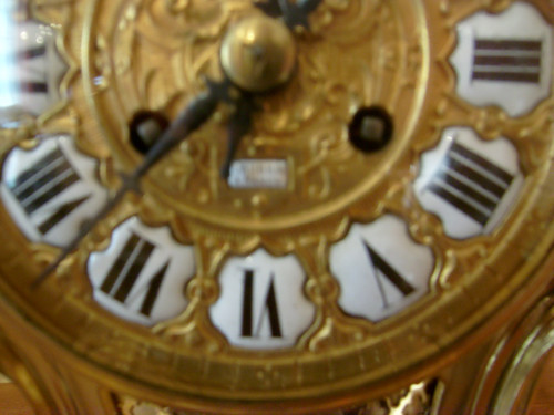 Gilt bronze clock sz Daubrée