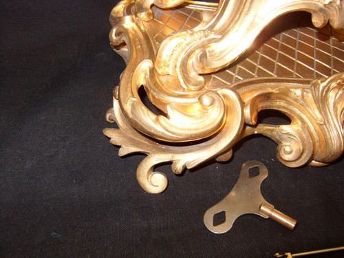 Gilt bronze clock sz Daubrée