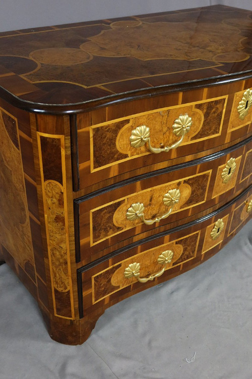 Commode Louis XIV En Marqueterie