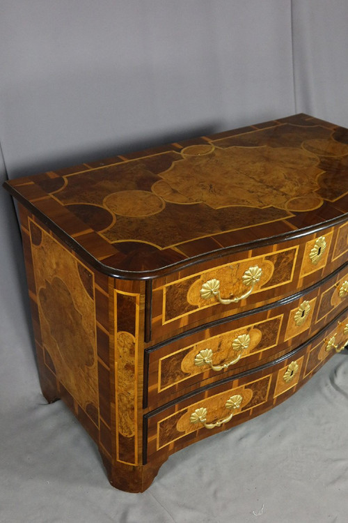 Commode Louis XIV En Marqueterie