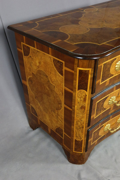 Commode Louis XIV En Marqueterie