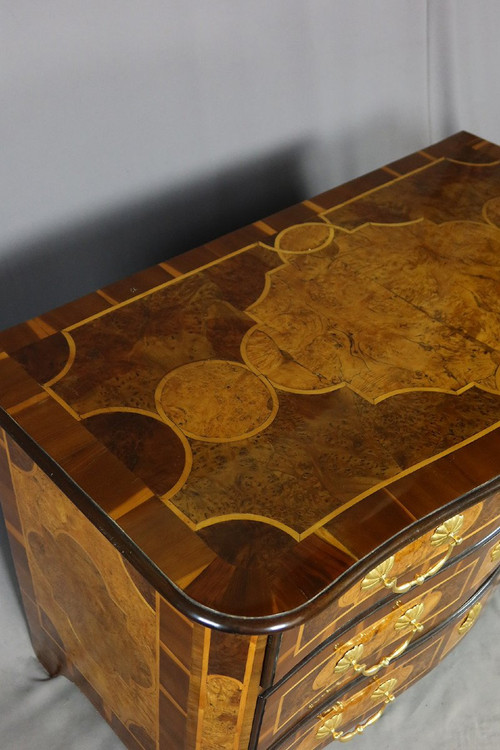 Commode Louis XIV En Marqueterie
