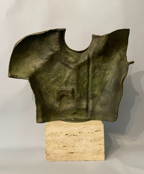 Igor Mitoraj - Buste en bronze “Helios” - Sculpture