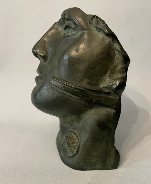 Igor Mitoraj - Volto di bronzo "Centurione II" - Scultura