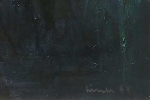 CARL WALTER LINER 1914/1997        ABSTRACTION DATEE 61