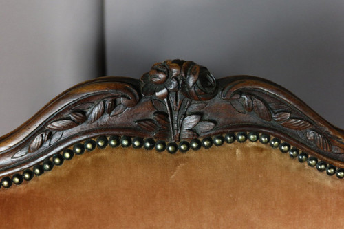 Pair Of Louis XV Armchairs 18th Century