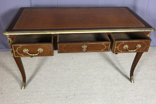 Scrivania piatta in stile Regency