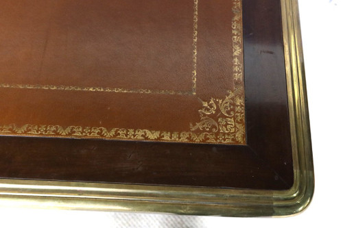 Scrivania piatta in stile Regency
