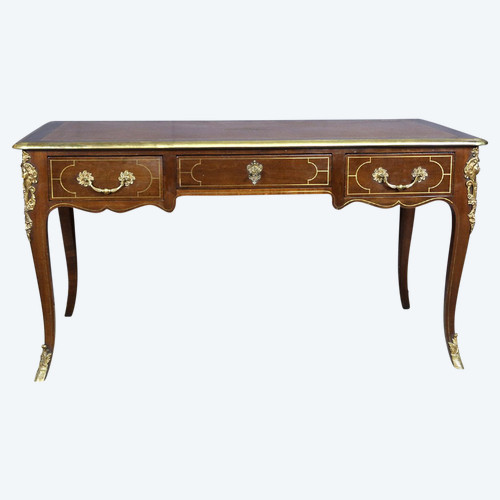 Scrivania piatta in stile Regency