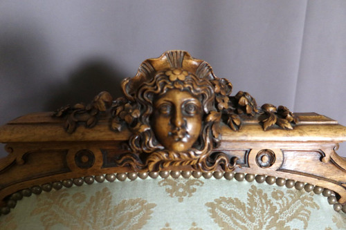 Fauteuils et chaises XIXe siècle En Noyer