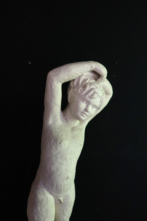 Scultura firmata Chaumel datata 1939