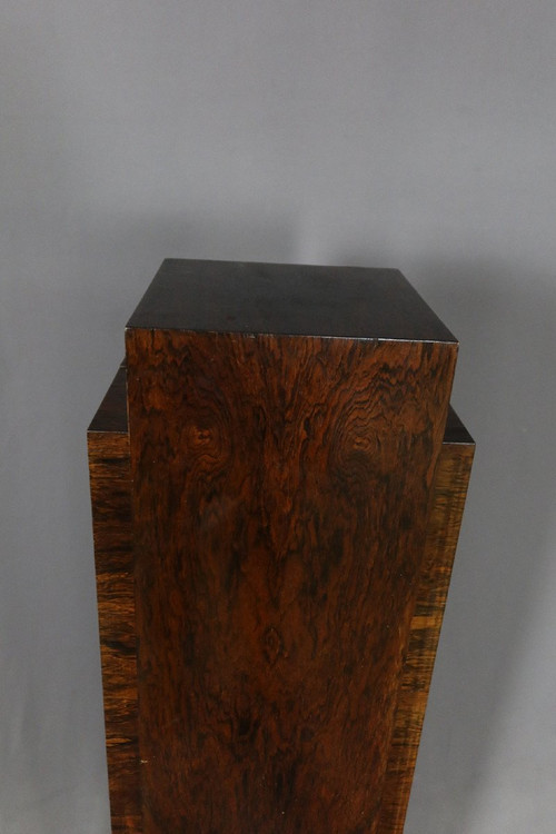 Art Deco rosewood column