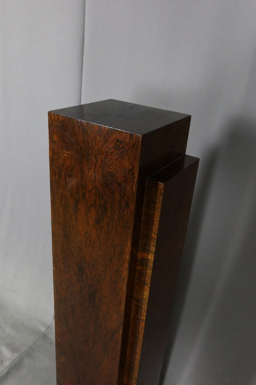 Art Deco rosewood column