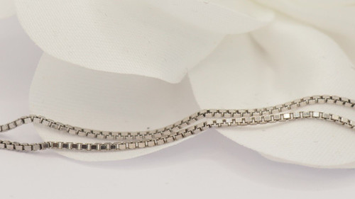 Collier Pendentif En Or Blanc Et Diamants
