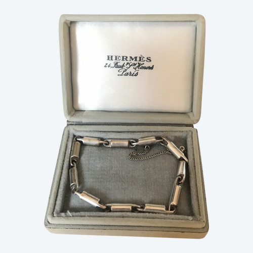 Bracelet  « Pare-battages » signé de Percin vers 1950