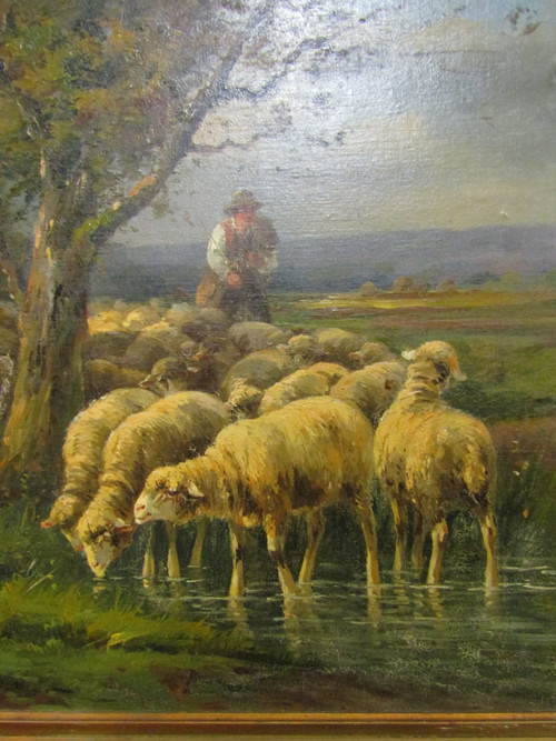 Schafmalerei