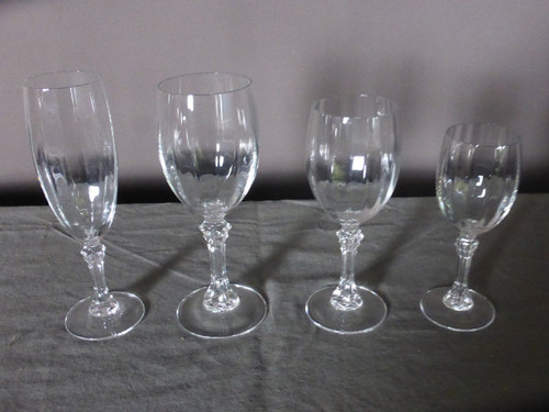 47 Piece Crystal Glass Set