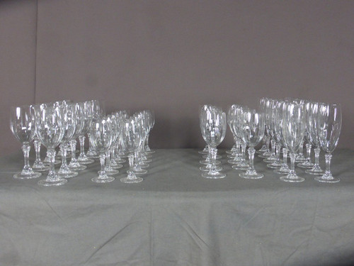 47 Piece Crystal Glass Set