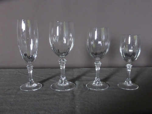 47 Piece Crystal Glass Set