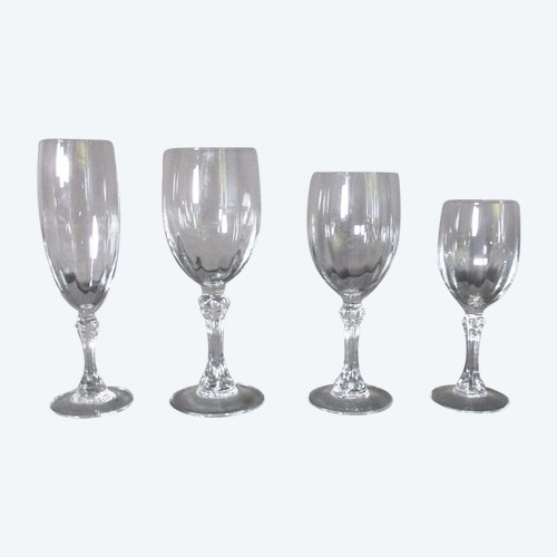 47 Piece Crystal Glass Set