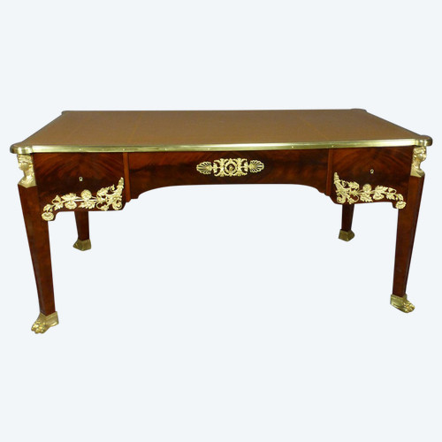 Large Empire desk 19th century