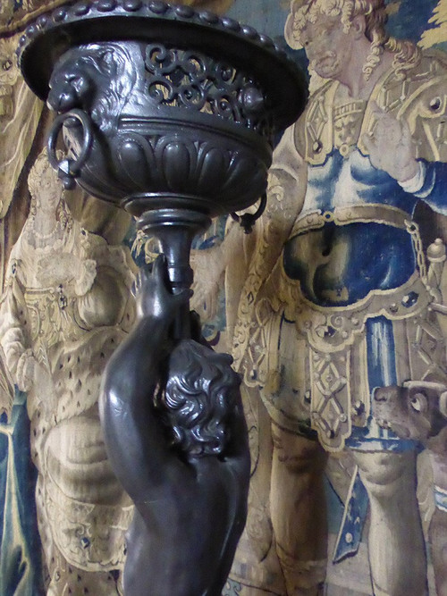 Paire De Statues En Fonte XIXe siècle